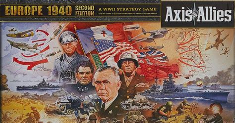 Axis And Allies Europe 1940 Board Game Boardgamegeek