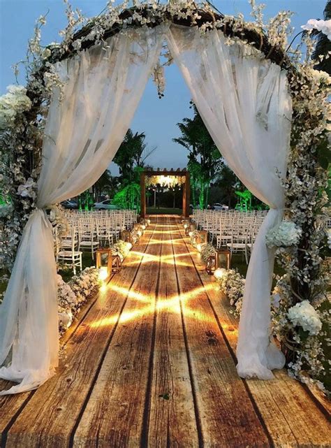 31 Beautiful Wedding Aisle Decor Ideas Vip Matrimonial Services
