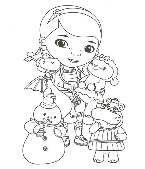 Supercoloring.com is a super fun for all ages: Doc Mcstuffins Coloring Pages to download and print for free