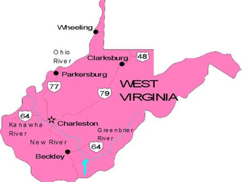 Map Of West Virginia