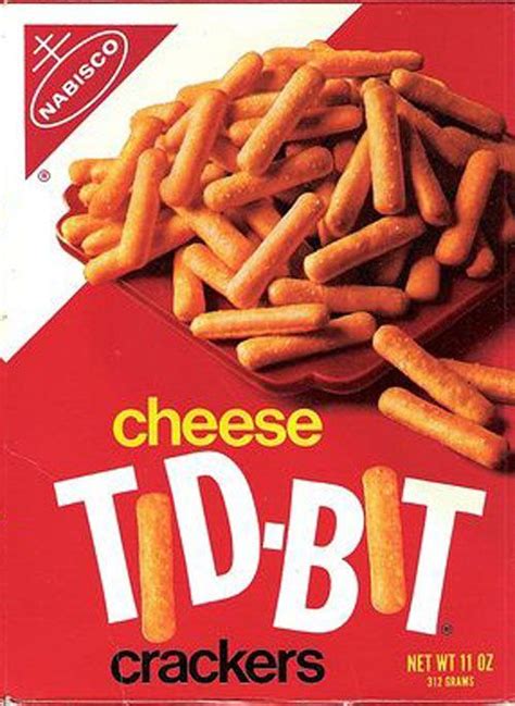 Nabisco Tid Bit Crackers My God I Miss These 80s Food Retro