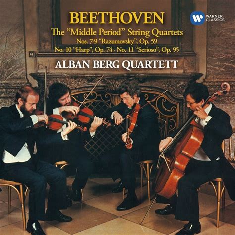 Beethoven String Quartets Ludwig Van Beethoven Alban Berg Quartett