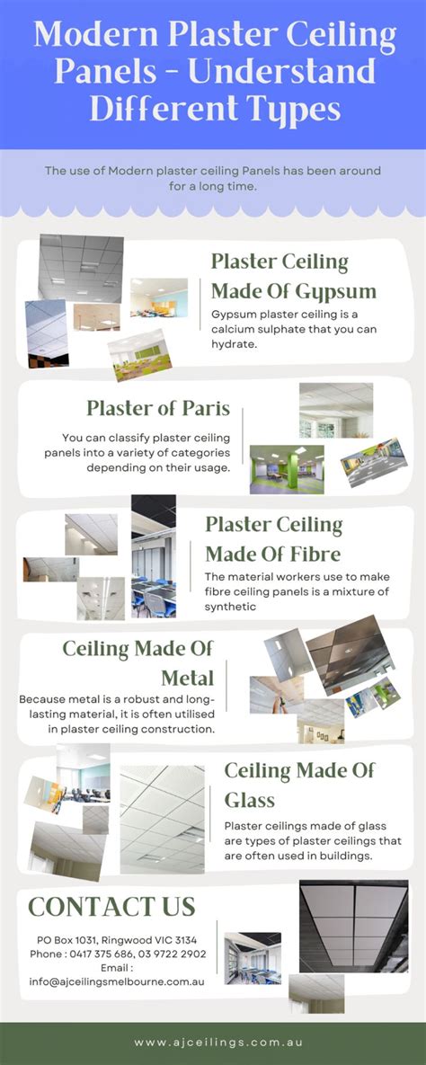 Modern Plaster Ceiling Panels Understand Different Types Visually