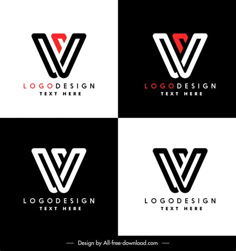 Vector Eps V Logo Vectors Free Download New Collection