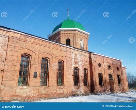 Gamla Ortodoxa Kyrkan I Byn Kuyman Fotografering F R Bildbyr Er Bild