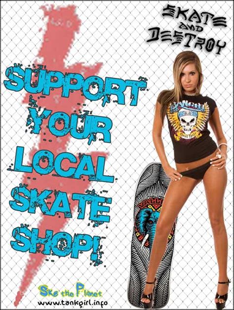 Support Your Local Skate Shop Sylss Skateboarding Kicks Ass W