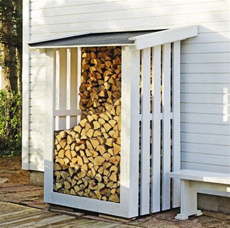 20 Excellent Diy Outdoor Firewood Storage Ideas Homemydesign