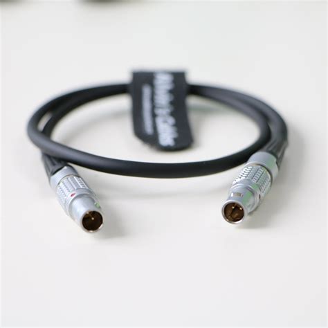 2 Pin Lemo Male To 2 Pin Male Cable Power Teradek Bond Via Arri Alexa