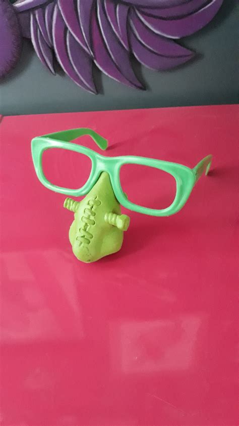Kitsch Novelty Big Green Monster Nose Eye Glasses Novelty Etsy