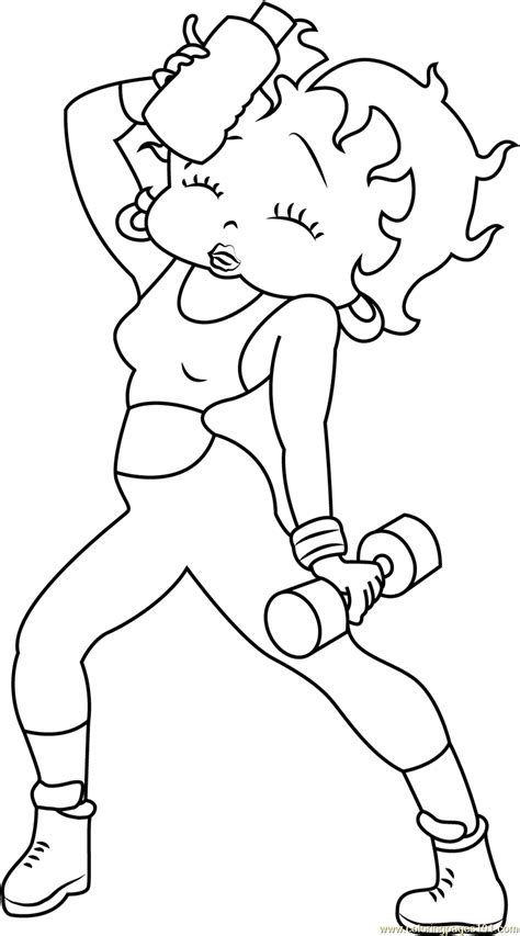 Quote Betty Boop Workout