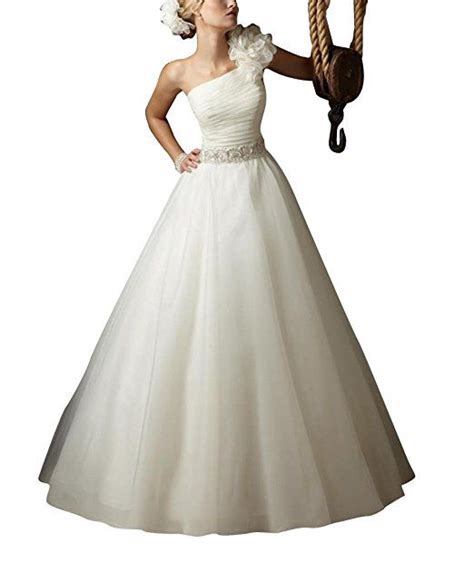 Ob sie nun ein brautkleid vintage schlicht oder lieber auffällige vintage brautkleider online suchen: GEORGE BRIDE Elegantes Schulter Satin Brautkleider ...