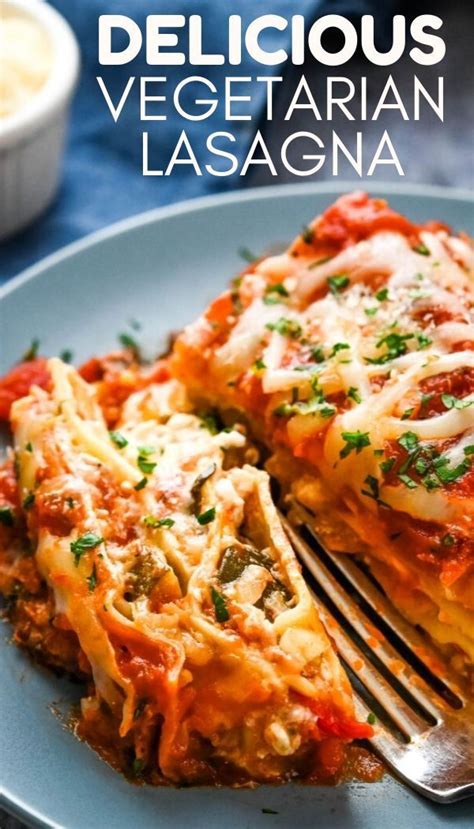 Vegetarian Lasagna | Recipe | Vegetarian lasagna recipe ...