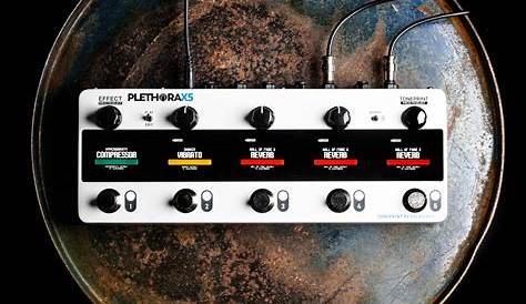 TC Electronic PLETHORA X5 1.2 Update adds Helix Phaser, Viscous Vibe