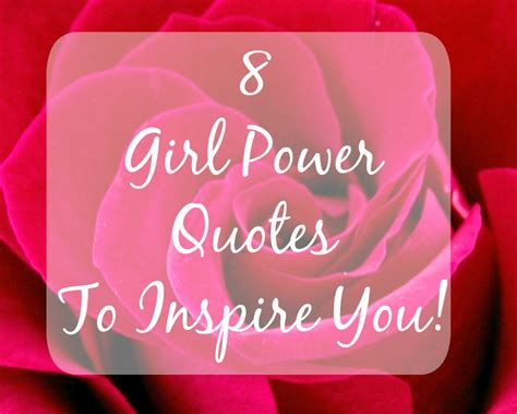 8 Girl Power Quotes To Inspire You ♀ Whimsical Mumblings