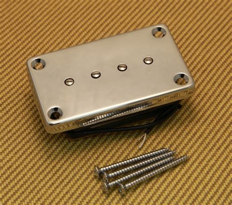 Pu 0416 010 Chrome Humbucker Gibson Epiphone Bass Neck Pickup