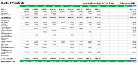 Excel Accounting Spreadsheet Templates Making Tax Digital Version