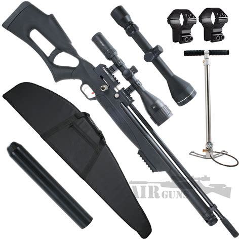 Kral Puncher Nish Synthetic Pcp Air Rifle Complete Set 22