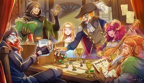 Artstation Commission Dnd Party