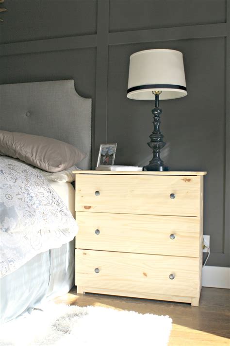 Transforming a typical dresser into a special piece over a weekend. IKEA Dresser Hacks (as Nightstands) from Thrifty Decor Chick