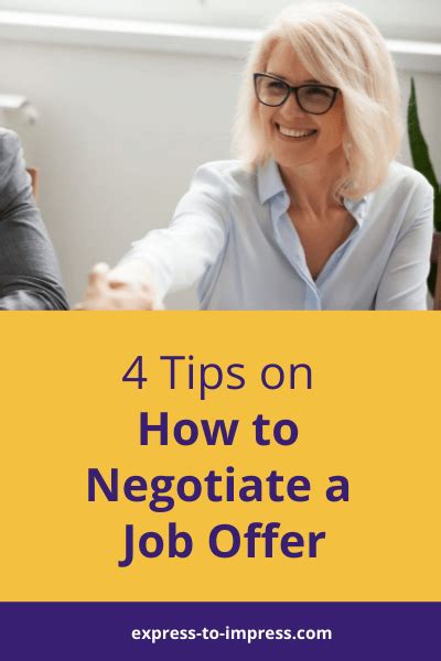 How To Negotiate A Job Offer 4 Tips To Get What You Want