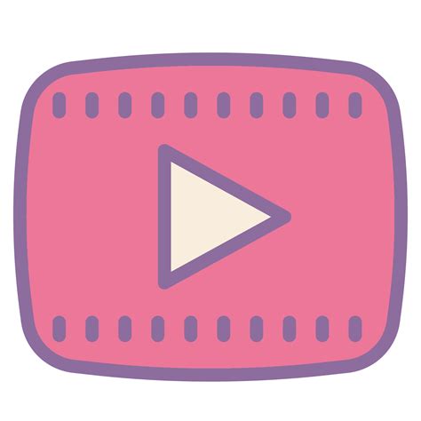 Pink Glitter Youtube Icon Free Icons Of Youtube In Various Ui Design