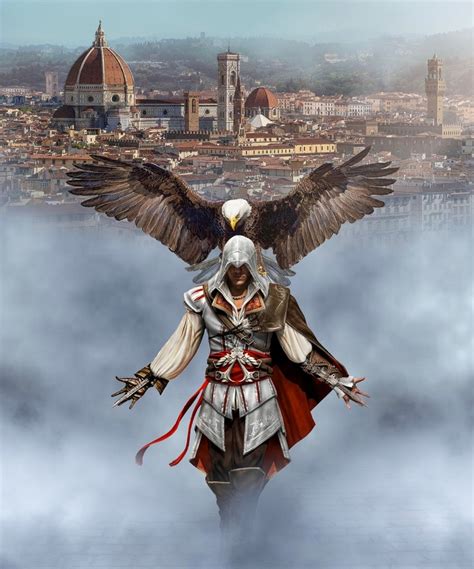 Ezio Auditore An Art Print By Fanbrosart Inprnt