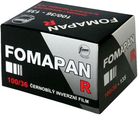 Foma Fomapan R100 Black And White Transparency Film 35mm