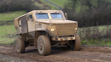 Mclaren Helped Design British Foxhound Armoured Vehicle Video