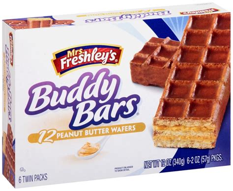 Mrs Freshleys Peanut Butter Wafers Buddy Bars Reviews 2021