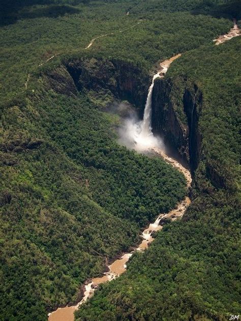Wallaman Falls Girringun National Park Is Part Of The Wet Tropics
