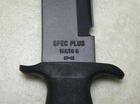 Ontario Usa Spec Plus Tanto 6 Sp 12 Fixed Blade Fighting Knife And Sheath