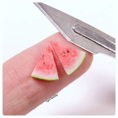 Miniature Watermelon Because Its A Must In The Summer 😊🍉 Visually I
