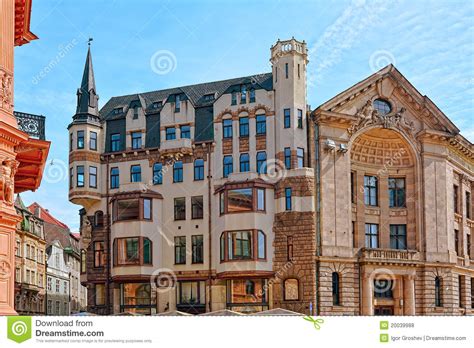 Jugendstil Architektur stockfoto. Bild von skulptur ...