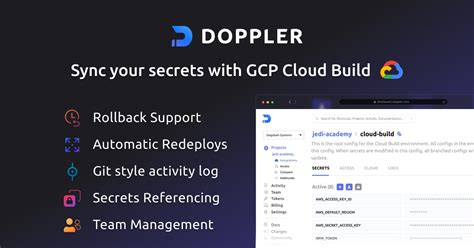 Gcp Cloud Build Integrations Doppler Secretops