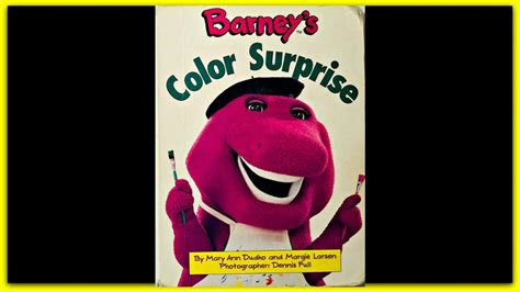 Barney Barneys Color Surprise Read Aloud Storybook For Children