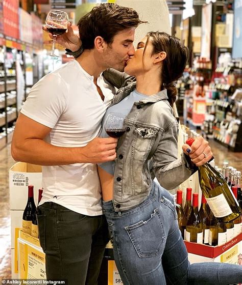 the bachelor s ashley iaconetti kisses jared haibon and secures open bar for their august
