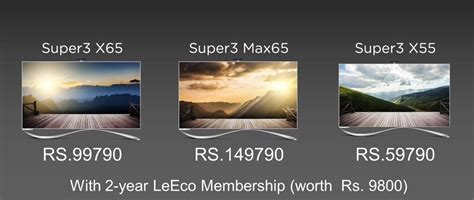 Leeco Super3 4k Tv Launched In India Price Specs And More