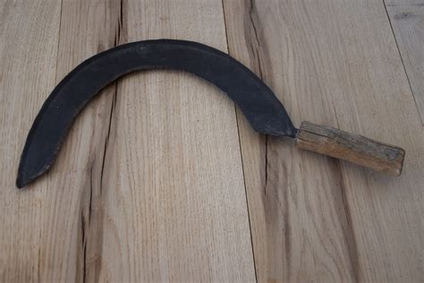 Antique Hand Sickle Authentic Antique Harvest Tool Old Etsy