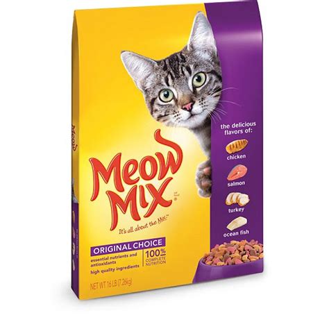 Meow Mix Original Choice Cat Food Shop Cats At H E B