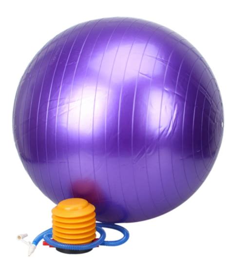 55cm Thickening Explosion Proof Exercise Fitness Yoga Ball Purple Ball Exercises Yoga Ball