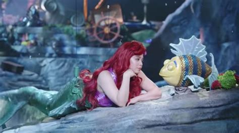 the little mermaid live costumes songs best moments