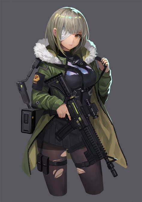 Sl86 On Twitter Military Girl Anime Uniform Character