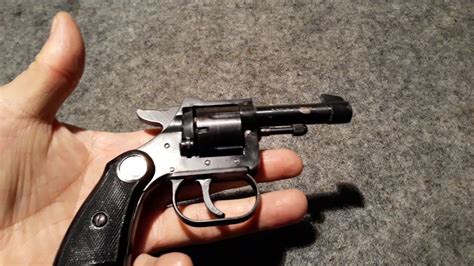 권총 리뷰 Burgo Nr 103 22 Short Double Action Revolver 독일산 Youtube