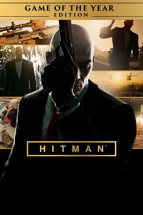 Hitman Game Of The Year Edition 2017 Playstation 4 Box Cover Art
