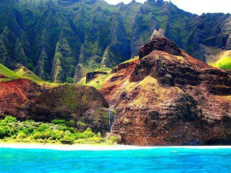 Napali Cliffs Kauai Hawaii Holidayspots4u