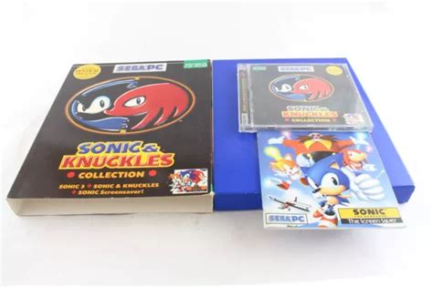 Sega Pc Sonic And And Knuckles Collection Pc Cd Rom Big Box Edition Game