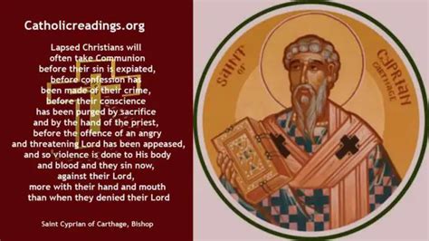 St Cyprian Of Carthage Bishop Feast Day September 16 2023
