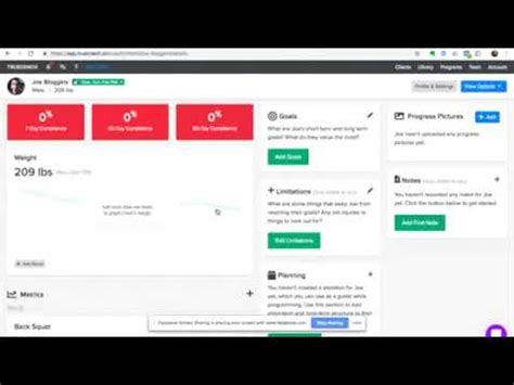 No built in timer to assign a client an amrap or tabata or emom. How To Use The True Coach App - YouTube