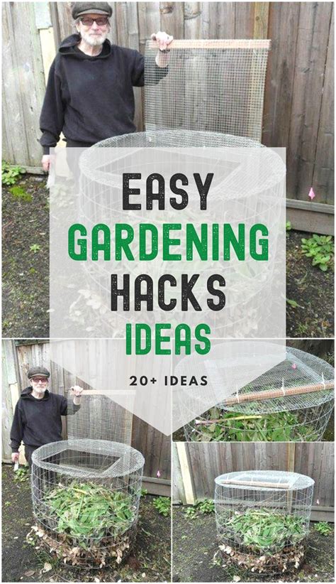 easy gardening hacks and diy ideas gardening tips garden hacks diy easy gardening hacks