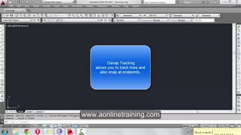 Autocad Online Courses Interior Designing Courses Osnap Tracking Youtube